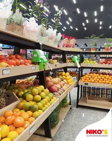 Setor de hortifruti do supermercado